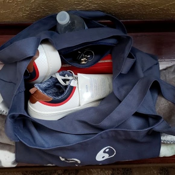 Bags 5 Yoga Mat Bags With 3 Pockets Canvas 5 Lot Poshmark